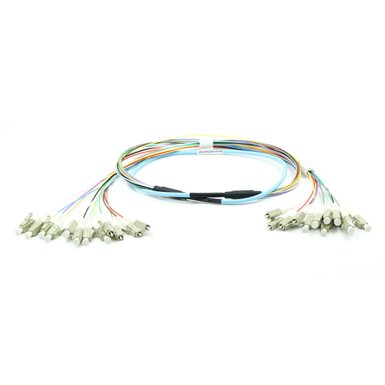 LC-LC/UPC Fiber Optic Patch Cord OM3 3.0mm 12 Multi-core Branch PVC