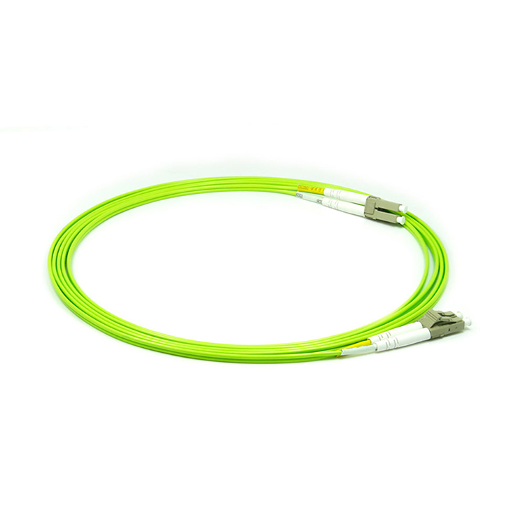 LC-LC/UPC Fiber Optic Patch Cord OM5 Multimode Duplex 2.0mm PVC/LSZH