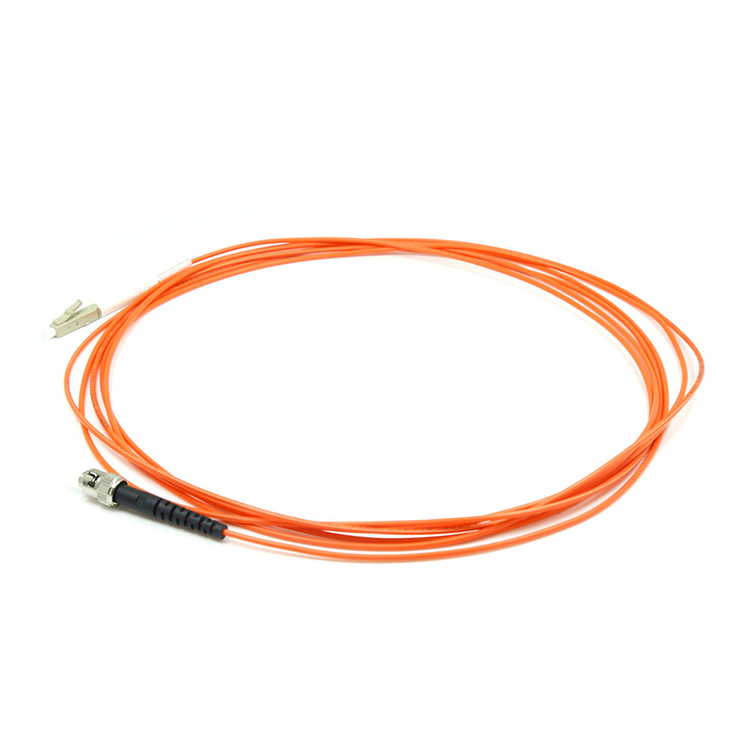 ST-LC/UPC Fiber Optic Patch Cord OM1/OM2 Simplex 2.0mm PVC/LSZH