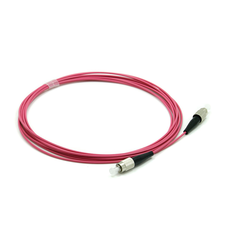 FC-FC/UPC Fiber Optic Patch Cord OM4 Multimode Simplex 50/125um 2.0mm PVC/LSZH