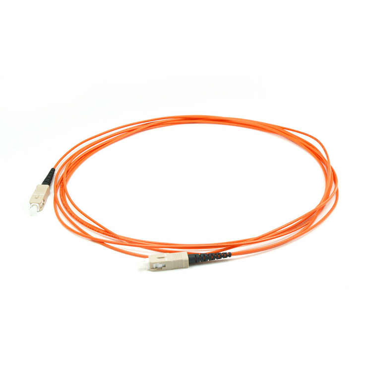 SC-SC/UPC Fiber Optic Patch Cord OM1/OM2 Simplex 2.0mm PVC/LSZH