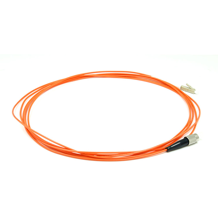 FC-LC/UPC Fiber Optic Patch Cord OM1/OM2 Simplex 2.0mm PVC/LSZH