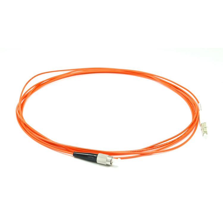 FC-LC/UPC Fiber Optic Patch Cord OM1/OM2 Simplex 2.0mm PVC/LSZH
