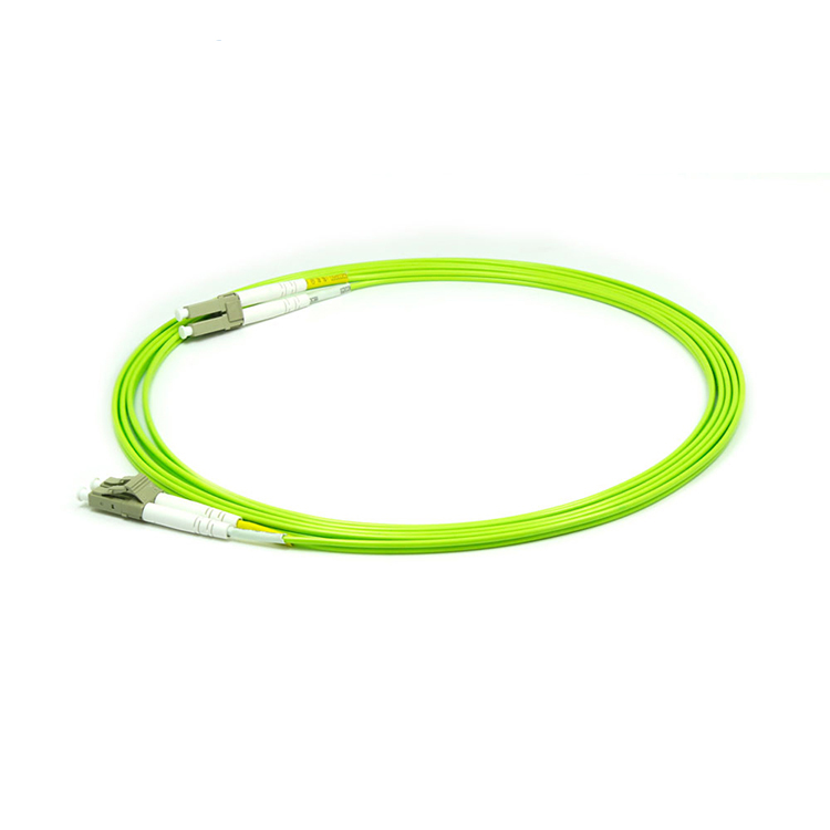 LC-LC/UPC Fiber Optic Patch Cord OM5 Multimode Duplex 2.0mm PVC/LSZH