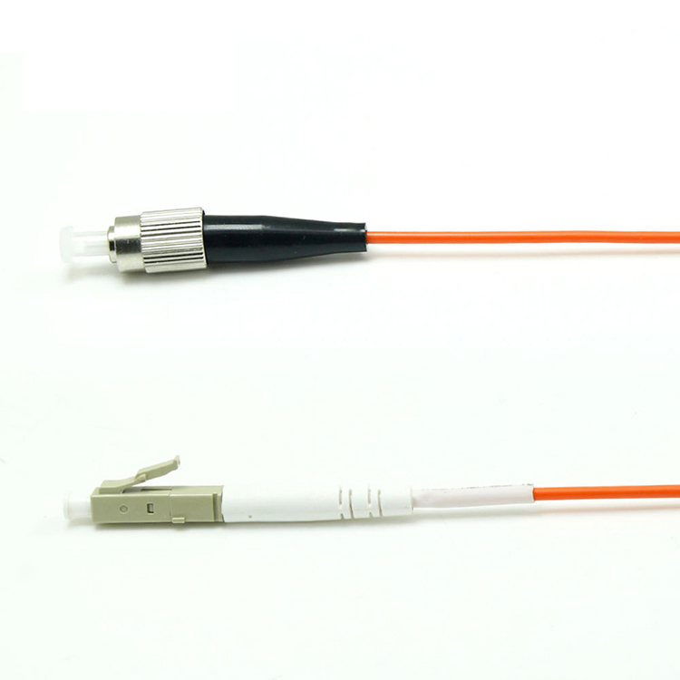 FC-LC/UPC Fiber Optic Patch Cord OM1/OM2 Simplex 2.0mm PVC/LSZH