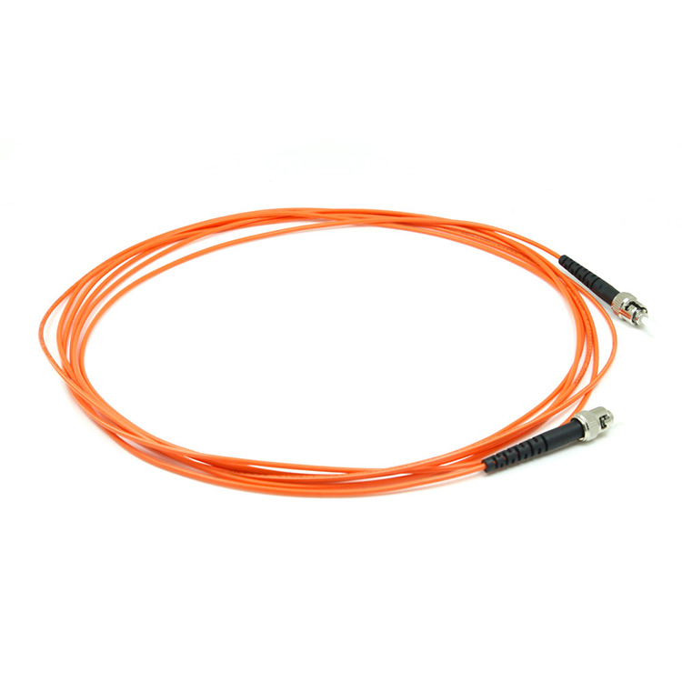 ST-ST/UPC Fiber Optic Patch Cord OM1/OM2 Simplex 2.0mm PVC/LSZH