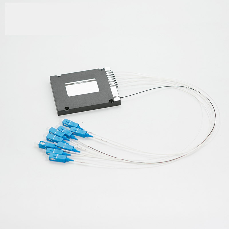 8 Channel 1270-1610nm CWDM Coarse Wavelength Division Multiplexer ABS Box