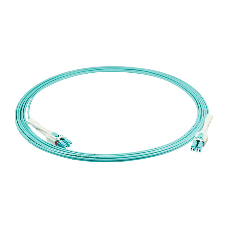 LC-LC/UPC Fiber Optic Patch Cord OM3 Duplex 3.0mm PVC/LSZH