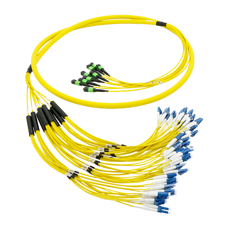 MTP®/APC-LC/UPC Pre-terminal Multi-core Fiber Optic Patch Cord OS1/OS2 Singlemode Duplex 9/125um