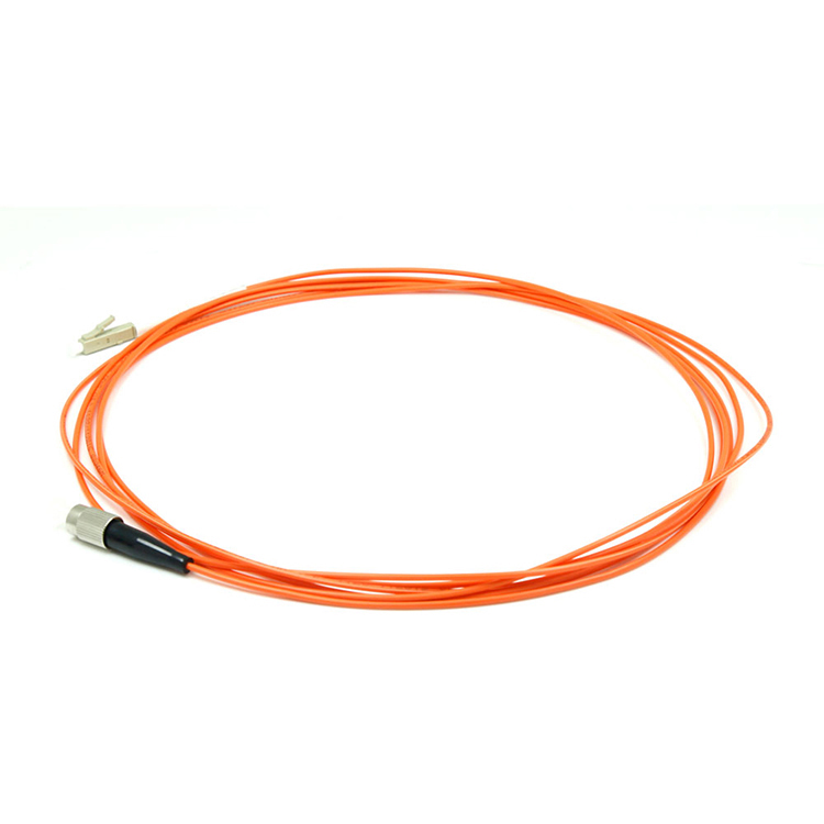 FC-LC/UPC Fiber Optic Patch Cord OM1/OM2 Simplex 2.0mm PVC/LSZH