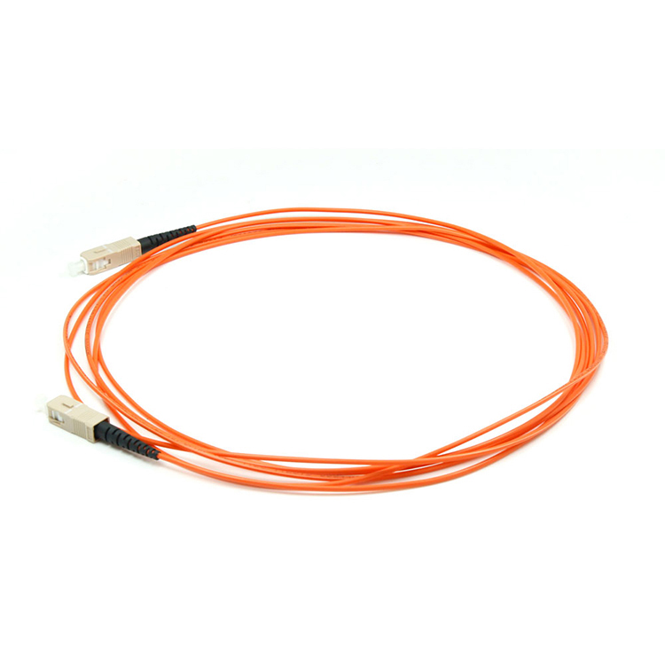 SC-SC/UPC Fiber Optic Patch Cord OM1/OM2 Simplex 2.0mm PVC/LSZH