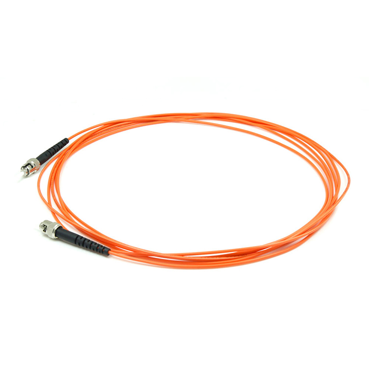 ST-ST/UPC Fiber Optic Patch Cord OM1/OM2 Simplex 2.0mm PVC/LSZH