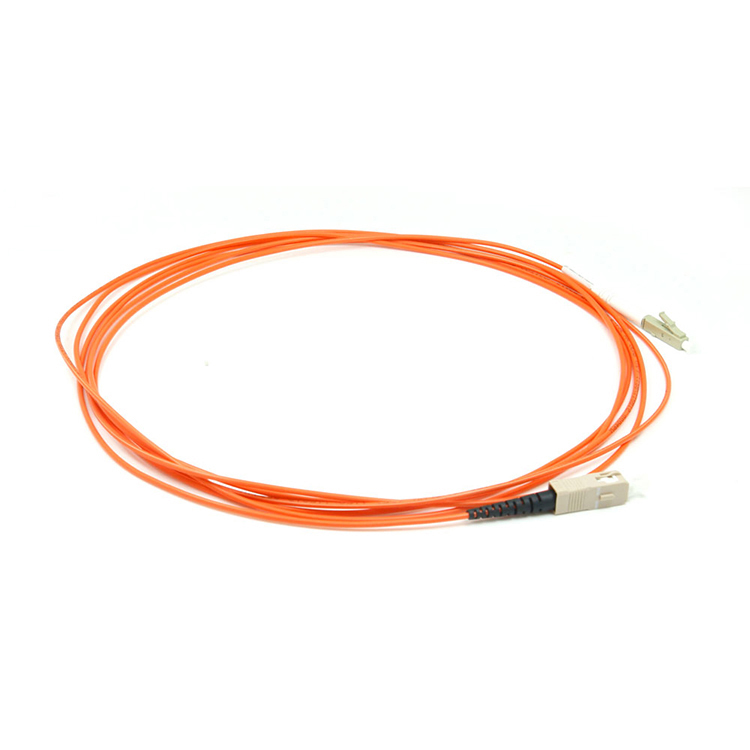SC-FC/UPC Fiber Optic Patch Cord OM1/OM2 Simplex 2.0mm PVC/LSZH
