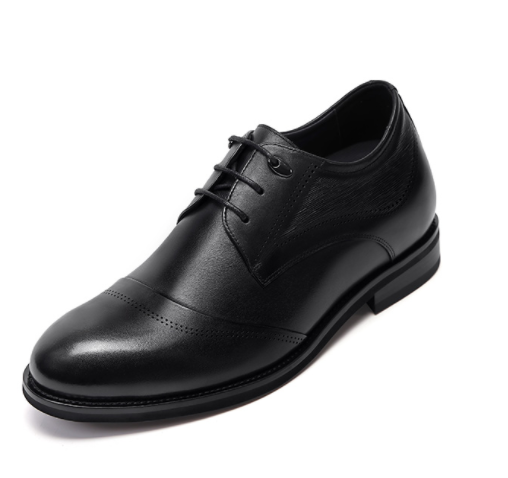 2025 Newest Design Stylish Large Size Mens Genuine Calf Leather Pointed Toe Business Dress Shoes Casual Breathable Anti-Slip Light Design Weddings