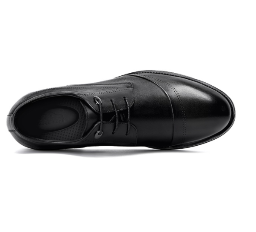 2025 Newest Design Stylish Large Size Mens Genuine Calf Leather Pointed Toe Business Dress Shoes Casual Breathable Anti-Slip Light Design Weddings