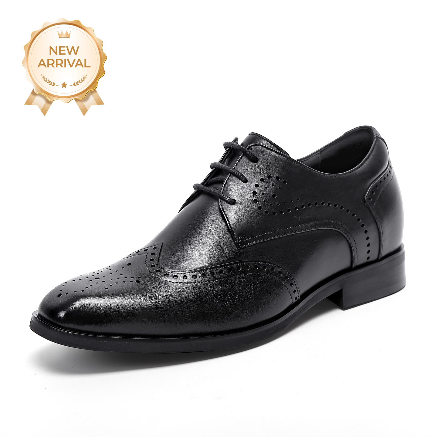 New Hollow Loafers Pure Leather Office Shoes Men's Business Wedding Party Dress Shoes Chaussures Habillees En Cuir Pour Hommes