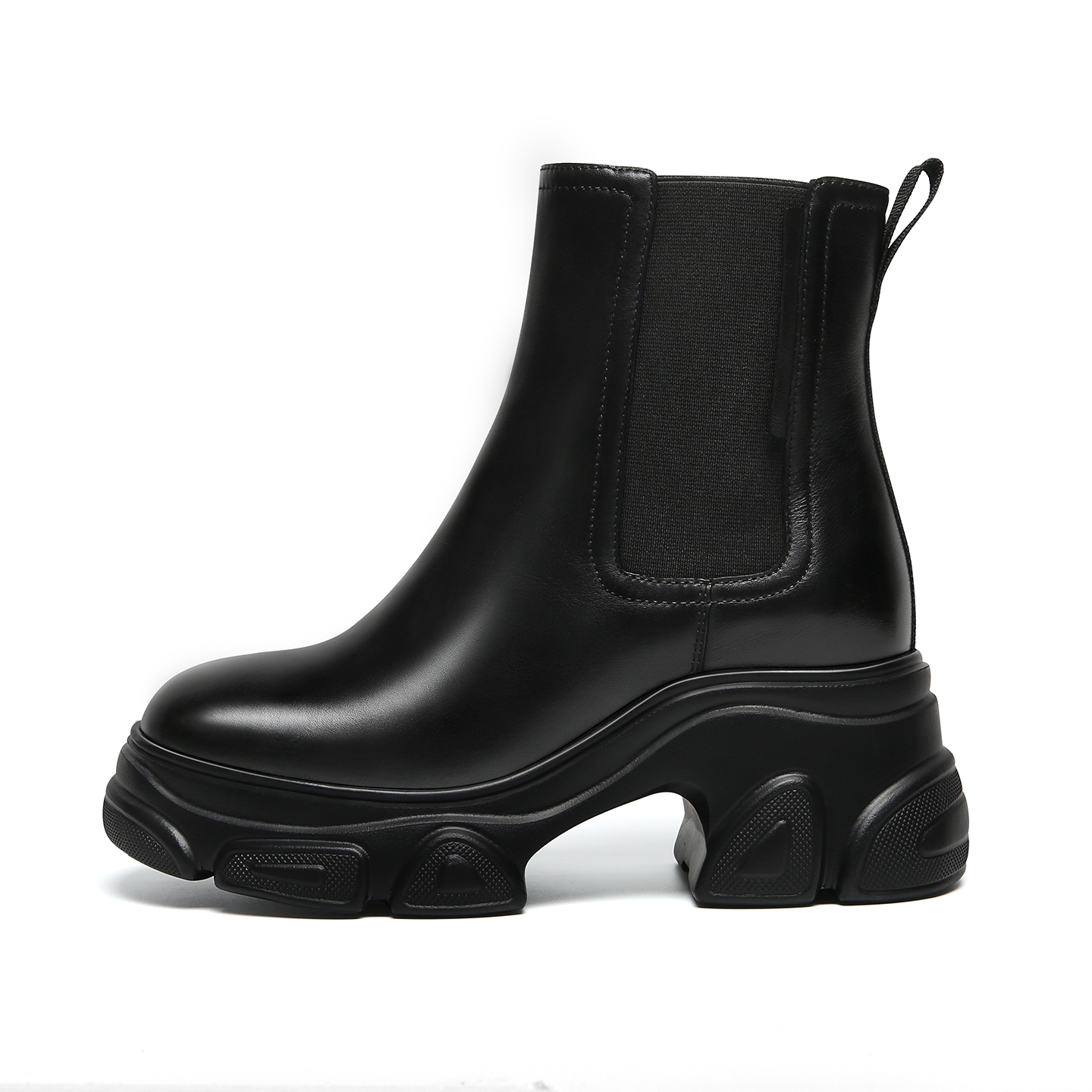 2025 New Arrival Girl Boots Hight Quality Custom Logo Fashionable Design Thick-soled Anti-Slip Outdoor Boots for Women Height Increasing 9cm