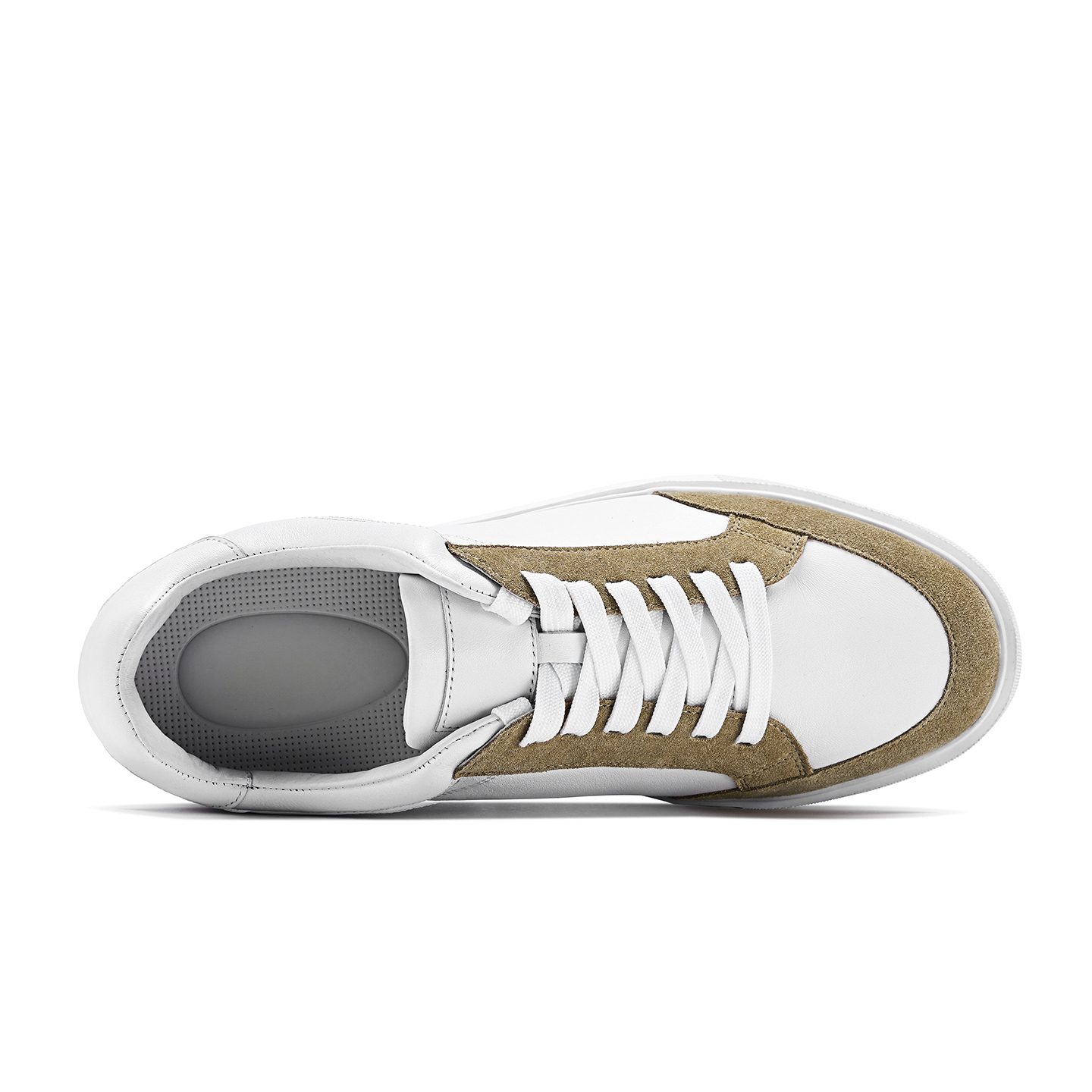 2025 Trending New Sneaker Manufacture Comfortable Breathable Genuine Leather Shoes Custom Mens Casual Shoes