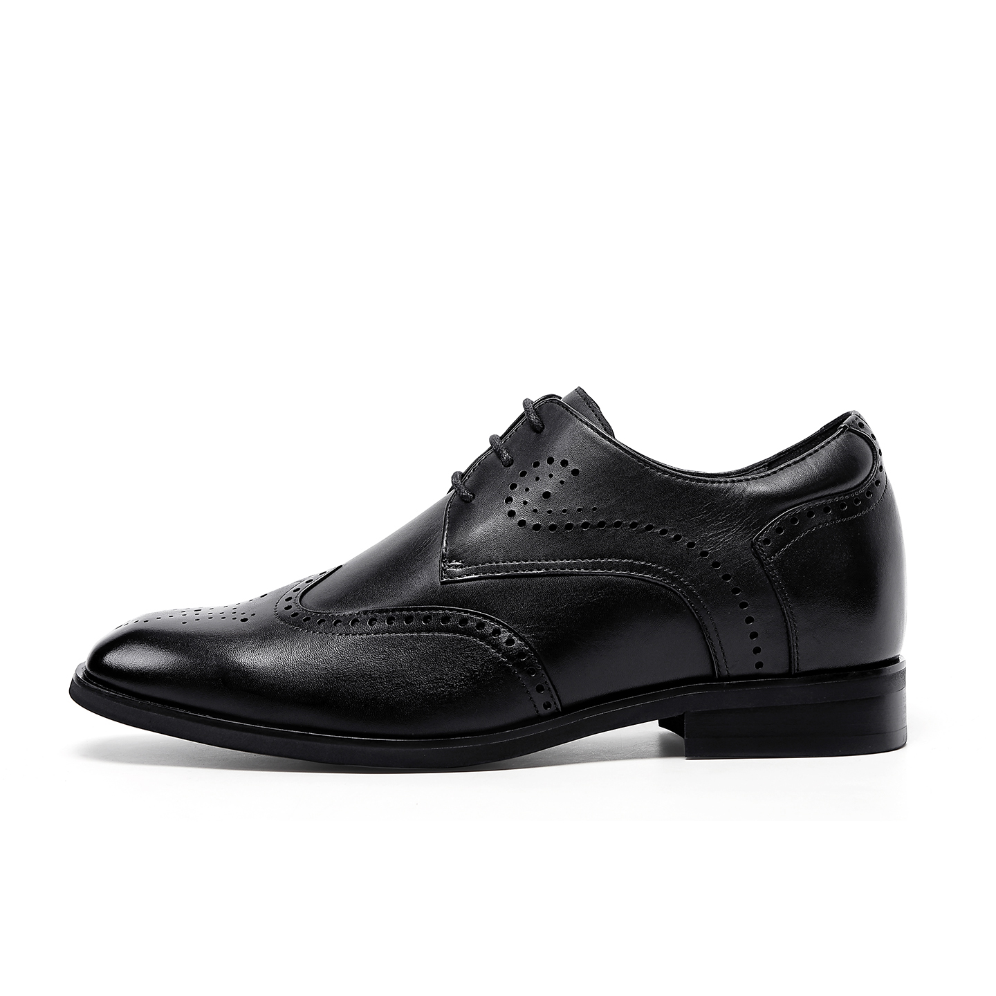 New Hollow Loafers Pure Leather Office Shoes Men's Business Wedding Party Dress Shoes Chaussures Habillees En Cuir Pour Hommes