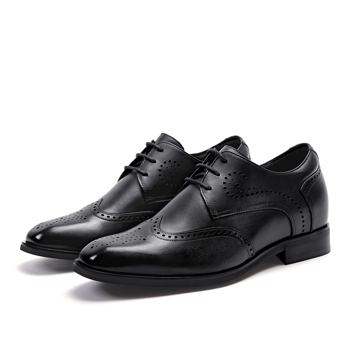New Hollow Loafers Pure Leather Office Shoes Men's Business Wedding Party Dress Shoes Chaussures Habillees En Cuir Pour Hommes