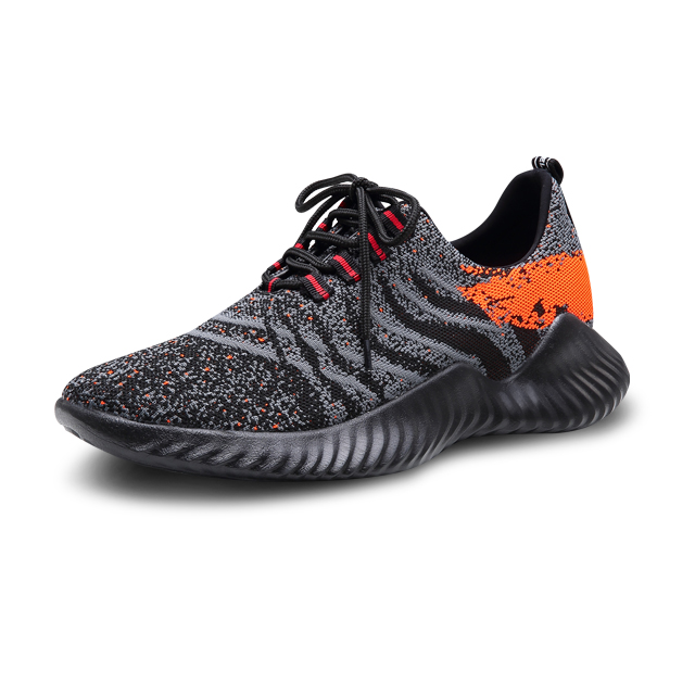Black 6cm Height Height Men Sport Shoes