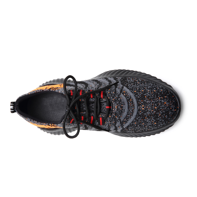 Black 6cm Height Height Men Sport Shoes