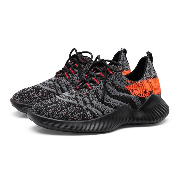 Black 6cm Height Height Men Sport Shoes