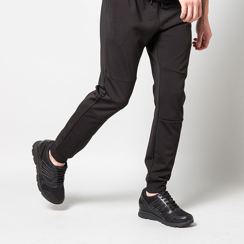 Height Increasing Black 10cm Men Sport Shoes