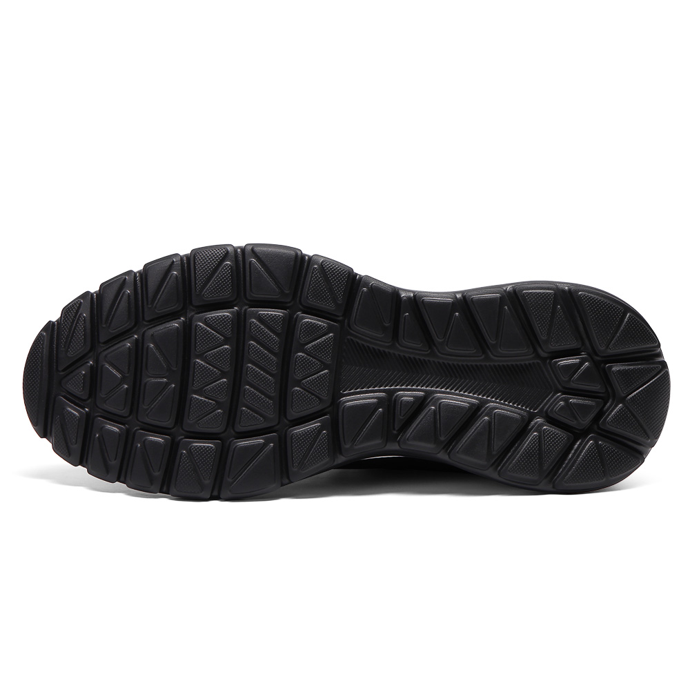 Wholesale Men's Genuine Leather Running Sneakers Comfortable Anti-Slip New Style for Fall Winter Spring Walking Customized Logo
