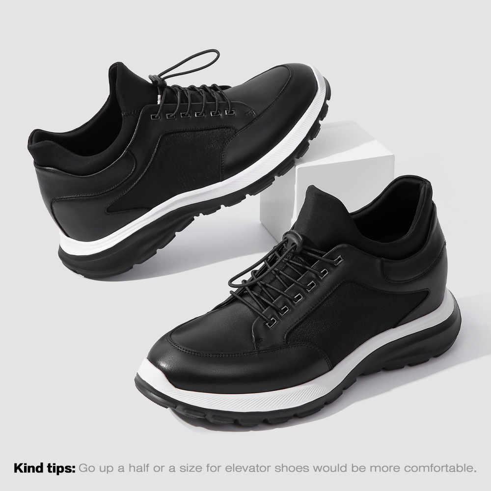 Wholesale Men's Genuine Leather Running Sneakers Comfortable Anti-Slip New Style for Fall Winter Spring Walking Customized Logo