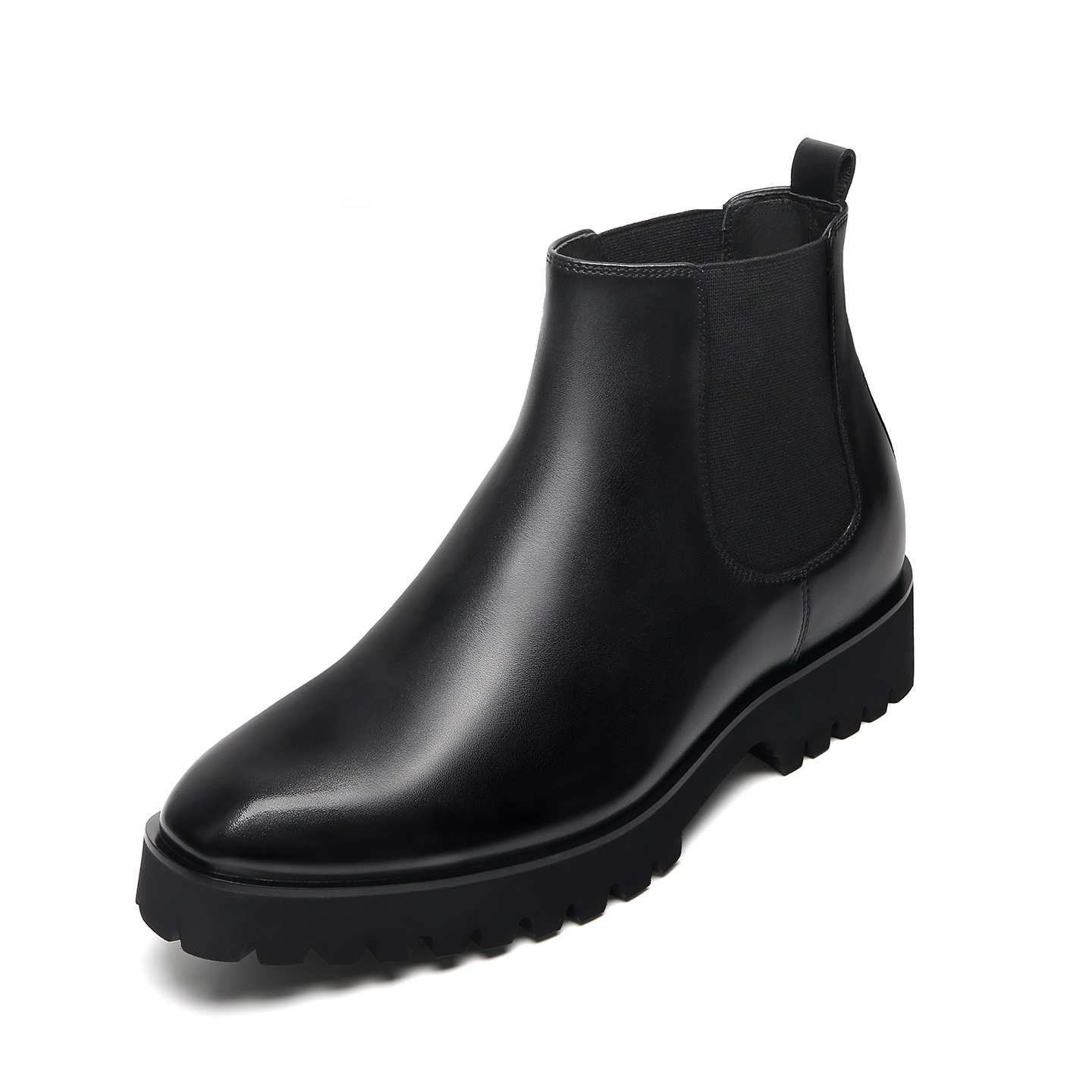 2025 New Arrival Hight Quality Custom Logo Boots Men Shoes Artificial Leather Boots Pigskin Lining Casual Chelsea Boots Men