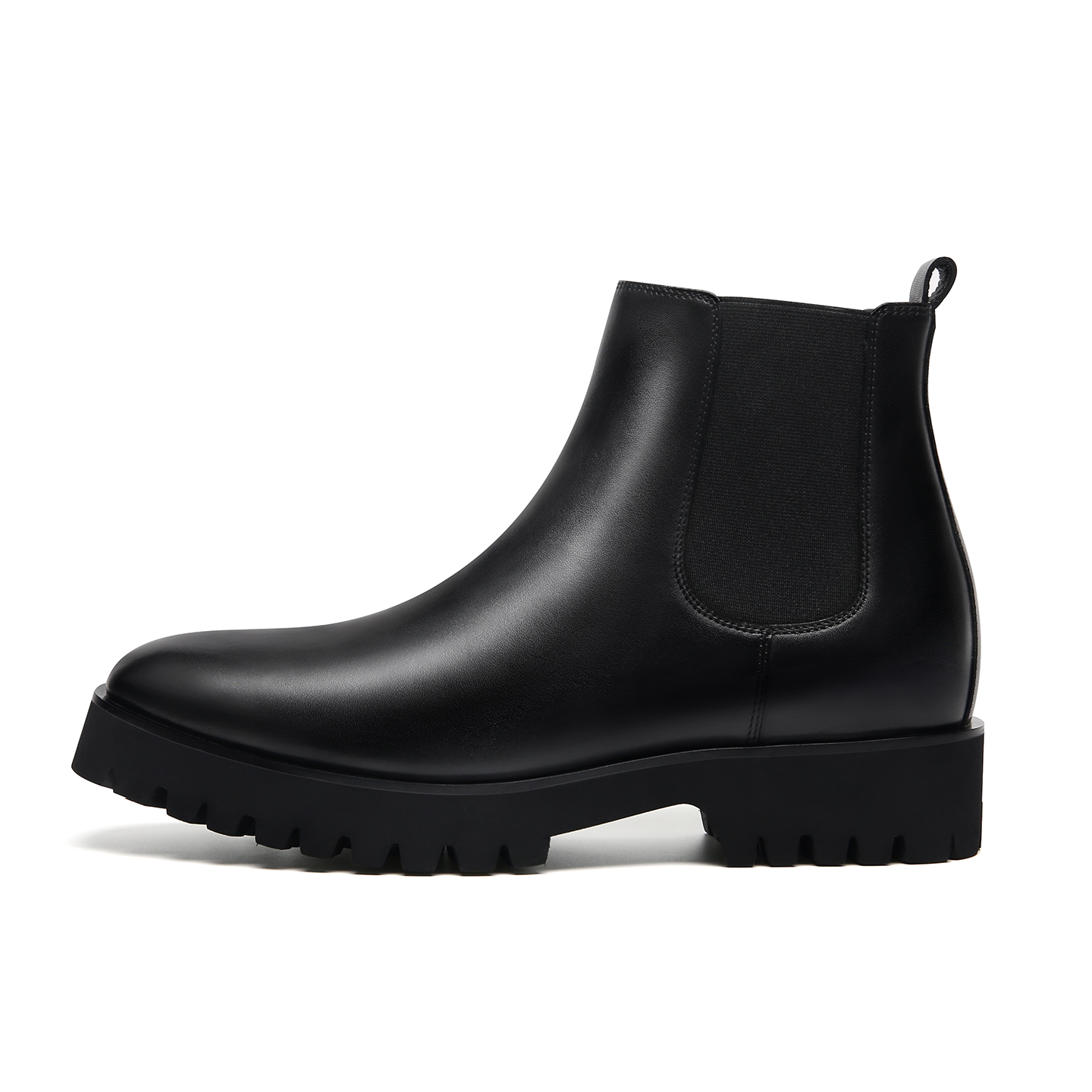2025 New Arrival Hight Quality Custom Logo Boots Men Shoes Artificial Leather Boots Pigskin Lining Casual Chelsea Boots Men