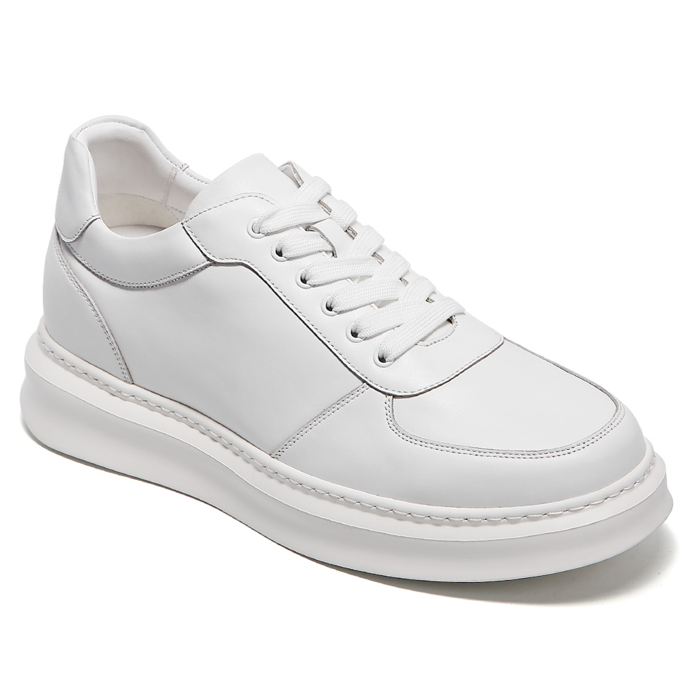 New Cheap Fashionable Unisex Sneakers White Lace-Up Board Working Shoes with Round Toe for Casual Outdoor Activities