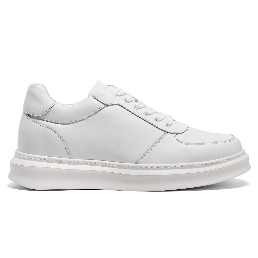 New Cheap Fashionable Unisex Sneakers White Lace-Up Board Working Shoes with Round Toe for Casual Outdoor Activities