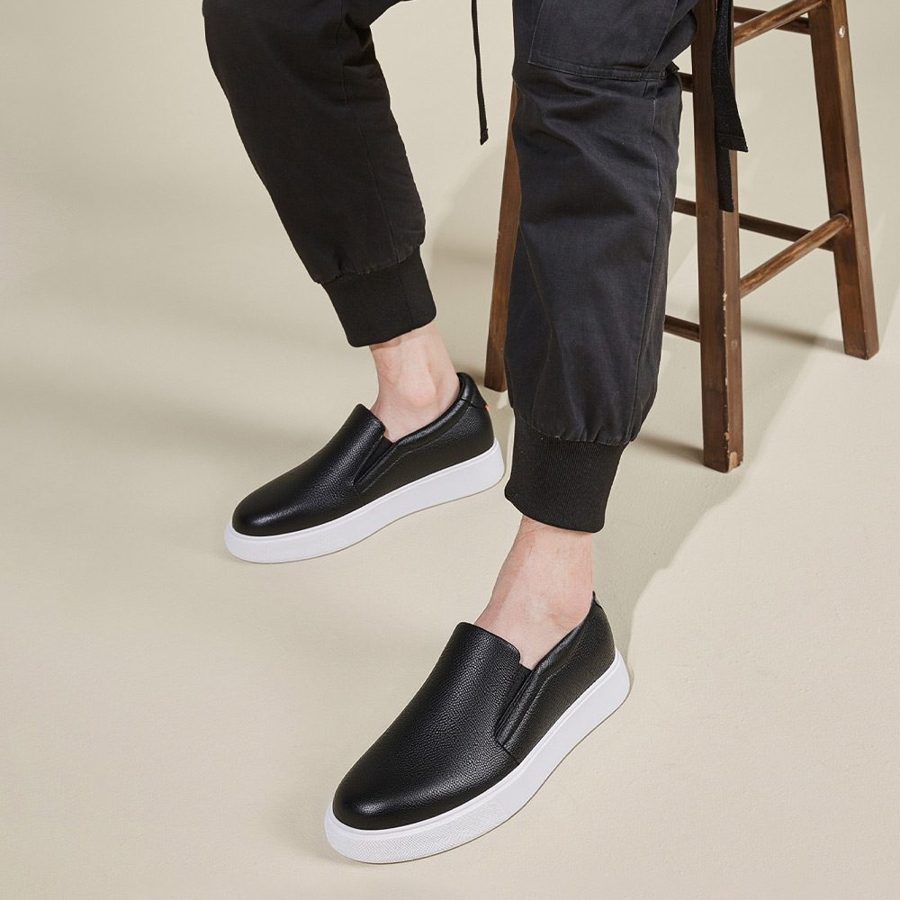 Step on Elastic Lazy Shoes for Men Flat Couple Sports Casual Board Shoes