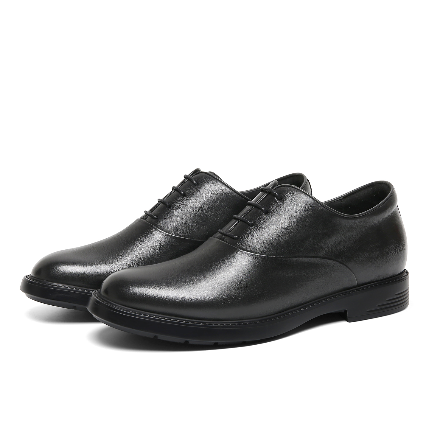 2025 New Arrival Factory Customization Men Dress Office Business Men Formal Shoes Lace up Fashion Mens Leather Shoe Height Increasing 7cm