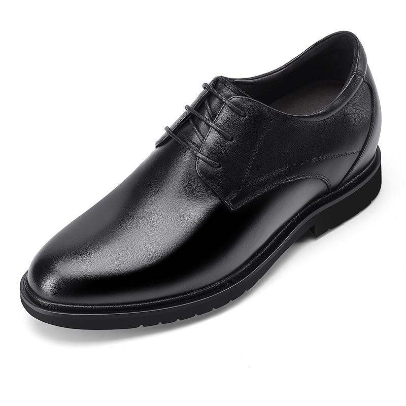 Factory custom professional Manager's formal shoes black classic height increasing dress shoes business flexible and comfort