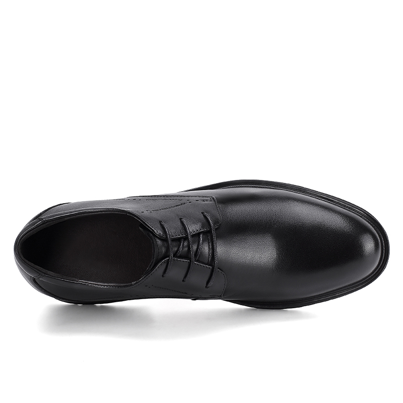 Factory custom professional Manager's formal shoes black classic height increasing dress shoes business flexible and comfort