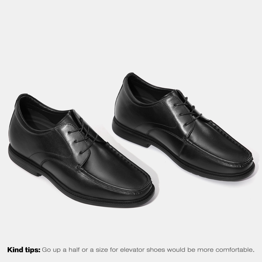 Custom Men's Casual Dress Leather Shoes First Layer Cowhide Genuine Leather Hand-Stitched Slip-On Height Increasing Solid Summer