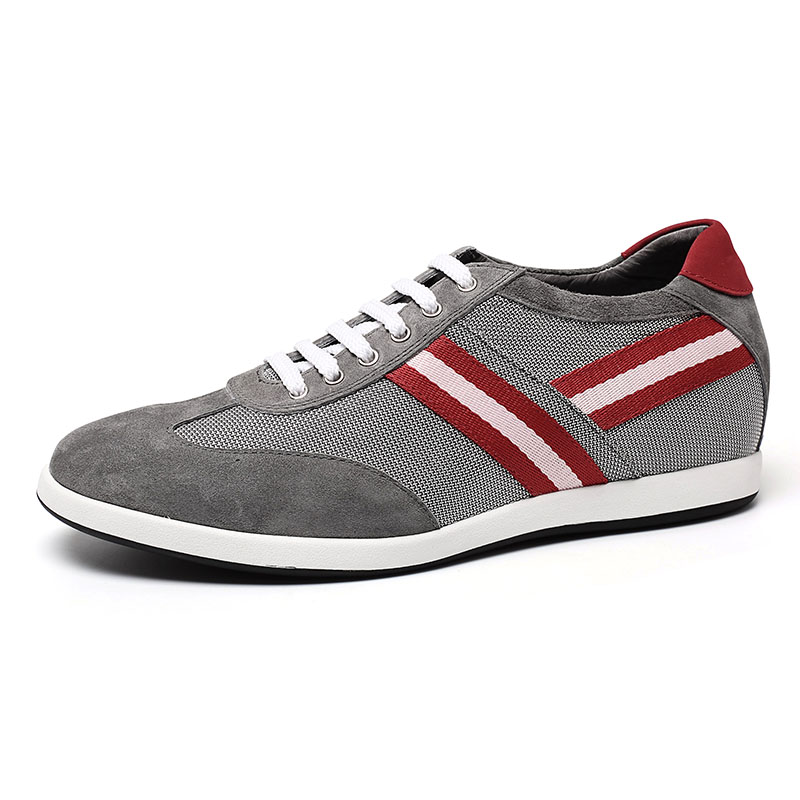 New style men fashion casual genuine leather shoes cool dress shoes elevator shoes