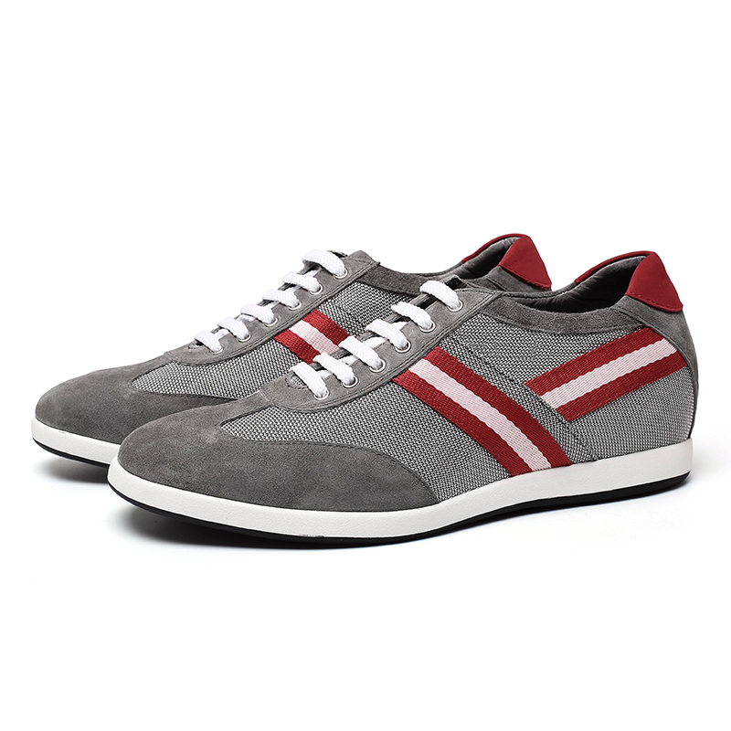New style men fashion casual genuine leather shoes cool dress shoes elevator shoes