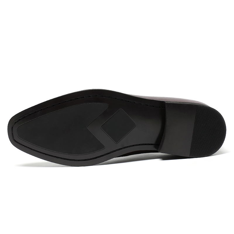 Factory Elegant Stylish dress genuine leather elevator shoes men