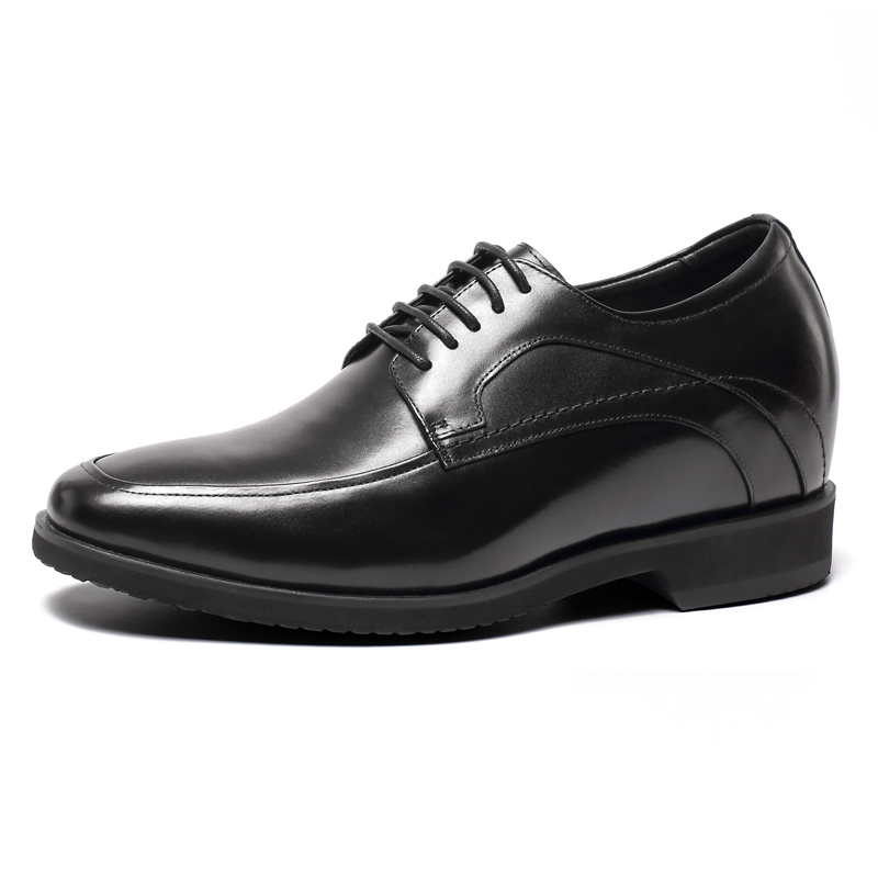 Height 9CM dress genuine leather formal shoes for men