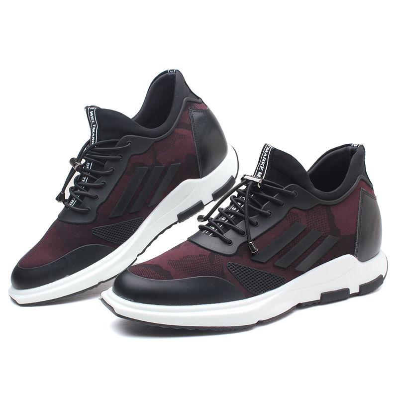 Fashion 7cm Height Increasing Sport Elevator Shoes