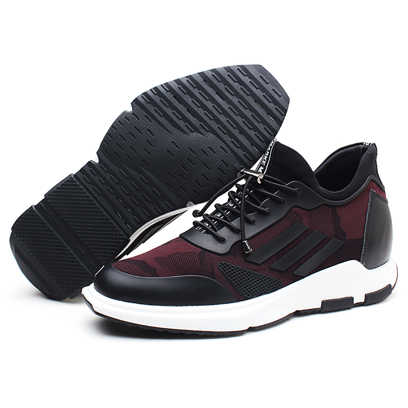 Fashion 7cm Height Increasing Sport Elevator Shoes
