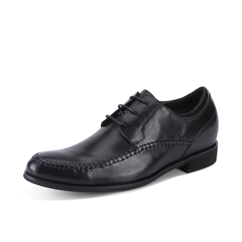 Hot sale men's luxury OEM cow leather shoes mens elevator dress shoes italian brand