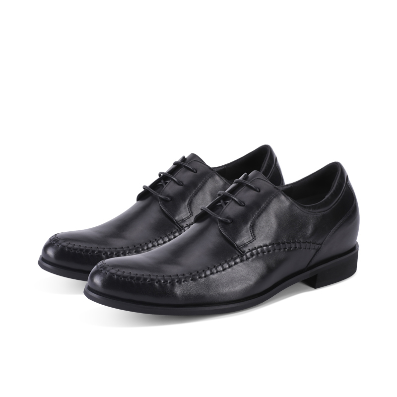Hot sale men's luxury OEM cow leather shoes mens elevator dress shoes italian brand