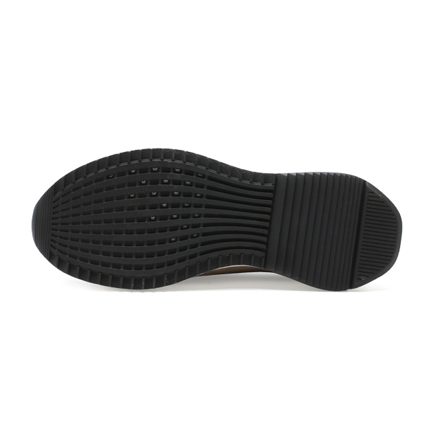 Fashion brown genuine leather increasing height sports shoes for men
