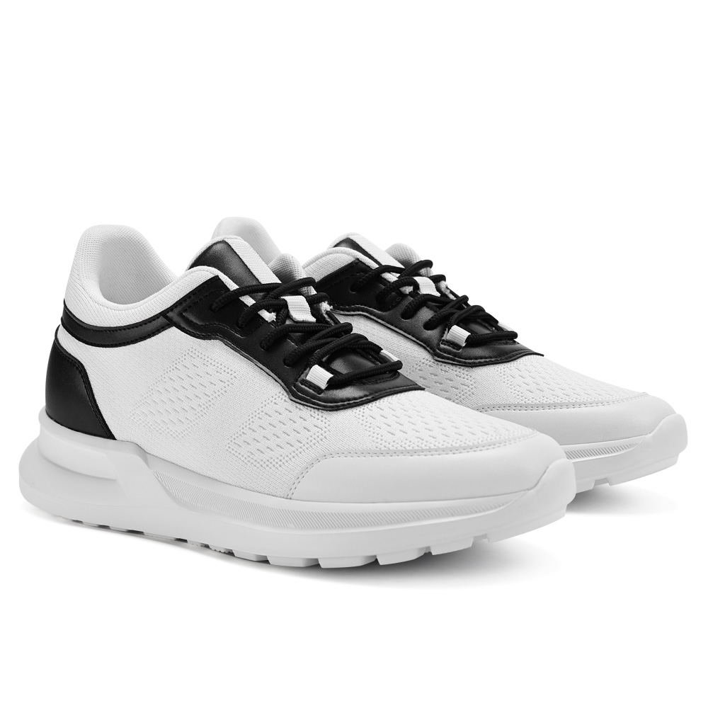 New Designer Athleisure Sneakers for Men Luxury Breathable Trendy Chunky Casual Shoes Closed Toe for All Seasons Outings