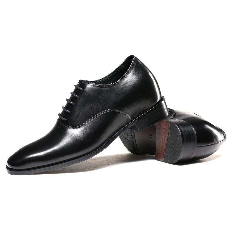 New design italian elevator wedding formal dress shoes men